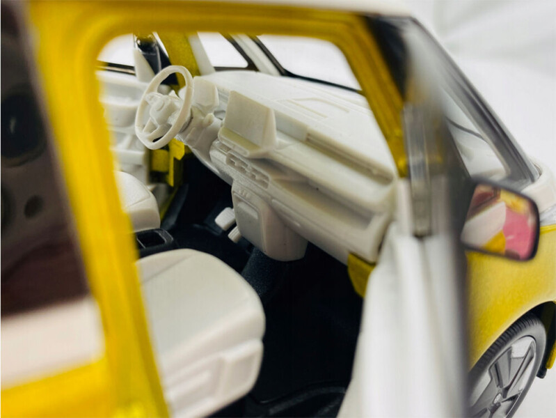 Welly VW ID. Buzz 1:24 žlutý 